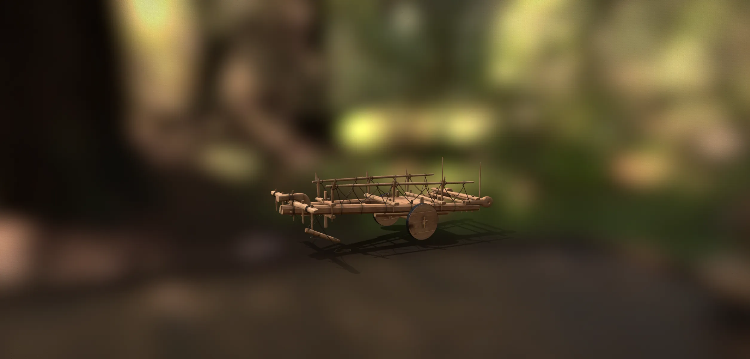 Circassian Wooden Wagon